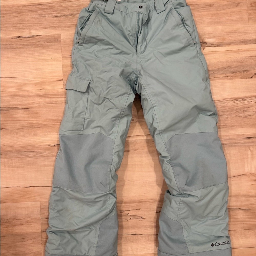 Columbia Kids' Light Blue Ski Pants Size Medium